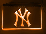 New York Yankees (10) LED Neon Sign USB - Orange - TheLedHeroes