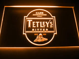 Tetley's Brewery LED Neon Sign Electrical - Orange - TheLedHeroes