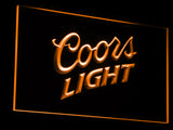 FREE Coors Light Logo LED Sign - Orange - TheLedHeroes