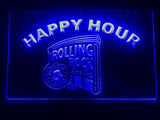 FREE Rolling Rock Happy Hour LED Sign - Blue - TheLedHeroes