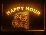FREE Rolling Rock Happy Hour LED Sign - Orange - TheLedHeroes