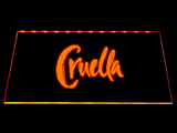 Cruella LED Neon Sign USB - Orange - TheLedHeroes