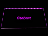 Stobart LED Neon Sign Electrical - Purple - TheLedHeroes