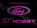 Ford ST Nobby LED Neon Sign USB - Purple - TheLedHeroes