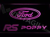 Ford RS Poppy LED Neon Sign Electrical - Purple - TheLedHeroes