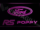 Ford RS Poppy LED Sign - Purple - TheLedHeroes