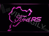 FREE Ford RS Nürburgring LED Sign - Purple - TheLedHeroes