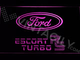 FREE Ford Escort RS Turbo LED Sign - Purple - TheLedHeroes