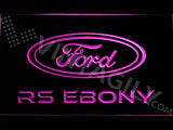 FREE Ford RS Ebony LED Sign - Purple - TheLedHeroes