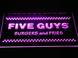 FREE Five Guys LED Sign - Yellow - TheLedHeroes