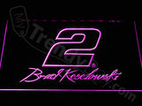 FREE Brad Keselowski 2 LED Sign - Purple - TheLedHeroes
