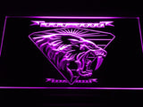 San Jose SaberCats LED Neon Sign Electrical - Purple - TheLedHeroes