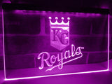 Kansas City Royals LED Neon Sign USB - Purple - TheLedHeroes