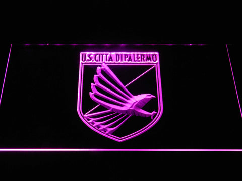 U.S. Città di Palermo LED Sign - Purple - TheLedHeroes