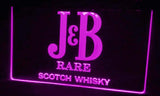 J&B Rare Scotch Whisky LED Neon Sign USB - Purple - TheLedHeroes