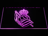 Real Sociedad LED Neon Sign USB - Purple - TheLedHeroes