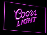 FREE Coors Light Logo LED Sign - Purple - TheLedHeroes