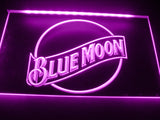 FREE Blue Moon LED Sign - Purple - TheLedHeroes
