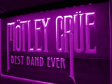 Motley Crue Best Band Ever LED Neon Sign Electrical - Purple - TheLedHeroes