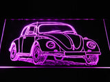 Volkswagen Beetle LED Neon Sign USB - Purple - TheLedHeroes