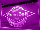 Grain Belt Beer LED Neon Sign Electrical - Purple - TheLedHeroes