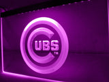 Chicago Cubs LED Neon Sign Electrical - Purple - TheLedHeroes