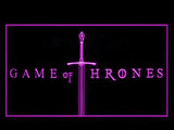 Game Of Thrones (2) LED Neon Sign Electrical - Purple - TheLedHeroes