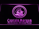 Captain Morgan Spiced Rum LED Neon Sign Electrical - Purple - TheLedHeroes