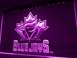 Toronto Blue Jays (10) LED Neon Sign USB - Purple - TheLedHeroes