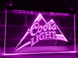 FREE Coors Light Beer LED Sign - Purple - TheLedHeroes