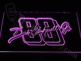 Dale Earnhardt Jr. LED Neon Sign USB - Purple - TheLedHeroes