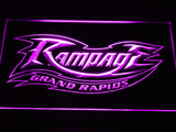 Grand Rapids Rampage LED Sign - Purple - TheLedHeroes