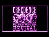 Creedence Clearwater Revival LED Neon Sign Electrical - Purple - TheLedHeroes