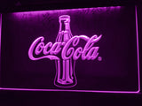 Coca Cola Bottle 2 LED Neon Sign Electrical - Purple - TheLedHeroes