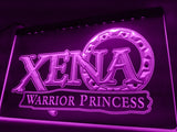 Xena Warrior Princess LED Neon Sign Electrical - Purple - TheLedHeroes