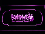 Scarface American Dream LED Neon Sign USB - Purple - TheLedHeroes