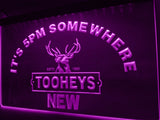 FREE Tooheys New It's 5pm Somewhere LED Sign - Purple - TheLedHeroes