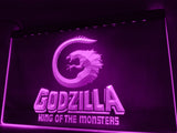 Godzilla King of the Monsters LED Neon Sign Electrical - Purple - TheLedHeroes