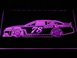 Martin Truex Jr. 2 LED Neon Sign Electrical - Purple - TheLedHeroes