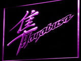 Hayabusa LED Neon Sign USB - Purple - TheLedHeroes