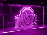 Ohio State LED Neon Sign USB - Purple - TheLedHeroes