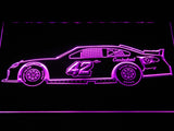 Kyle Larson 2 LED Neon Sign USB - Purple - TheLedHeroes