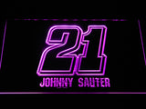 Johnny Sauter LED Sign - Purple - TheLedHeroes