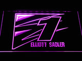 Elliott Sadler 2 LED Neon Sign Electrical - Purple - TheLedHeroes