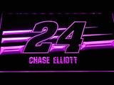 Chase Elliott LED Neon Sign USB - Purple - TheLedHeroes