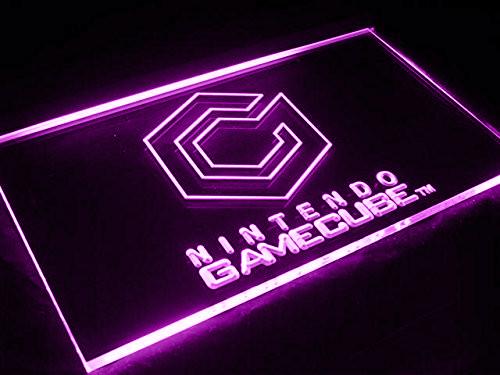 Nintendo Gamecube LED Neon Sign Electrical - Purple - TheLedHeroes