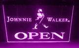 FREE Johnnie Walker Open LED Sign - Purple - TheLedHeroes