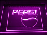 Pepsi Cola Logo Drink Decor LED Neon Sign Electrical - Purple - TheLedHeroes