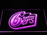 Sydney Sixers LED Neon Sign USB - Purple - TheLedHeroes