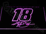 Kyle Busch LED Neon Sign Electrical - Purple - TheLedHeroes